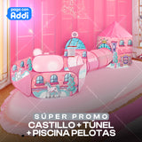 CARPA INFANTIL CON PISCINA DE PELOTAS KIDS