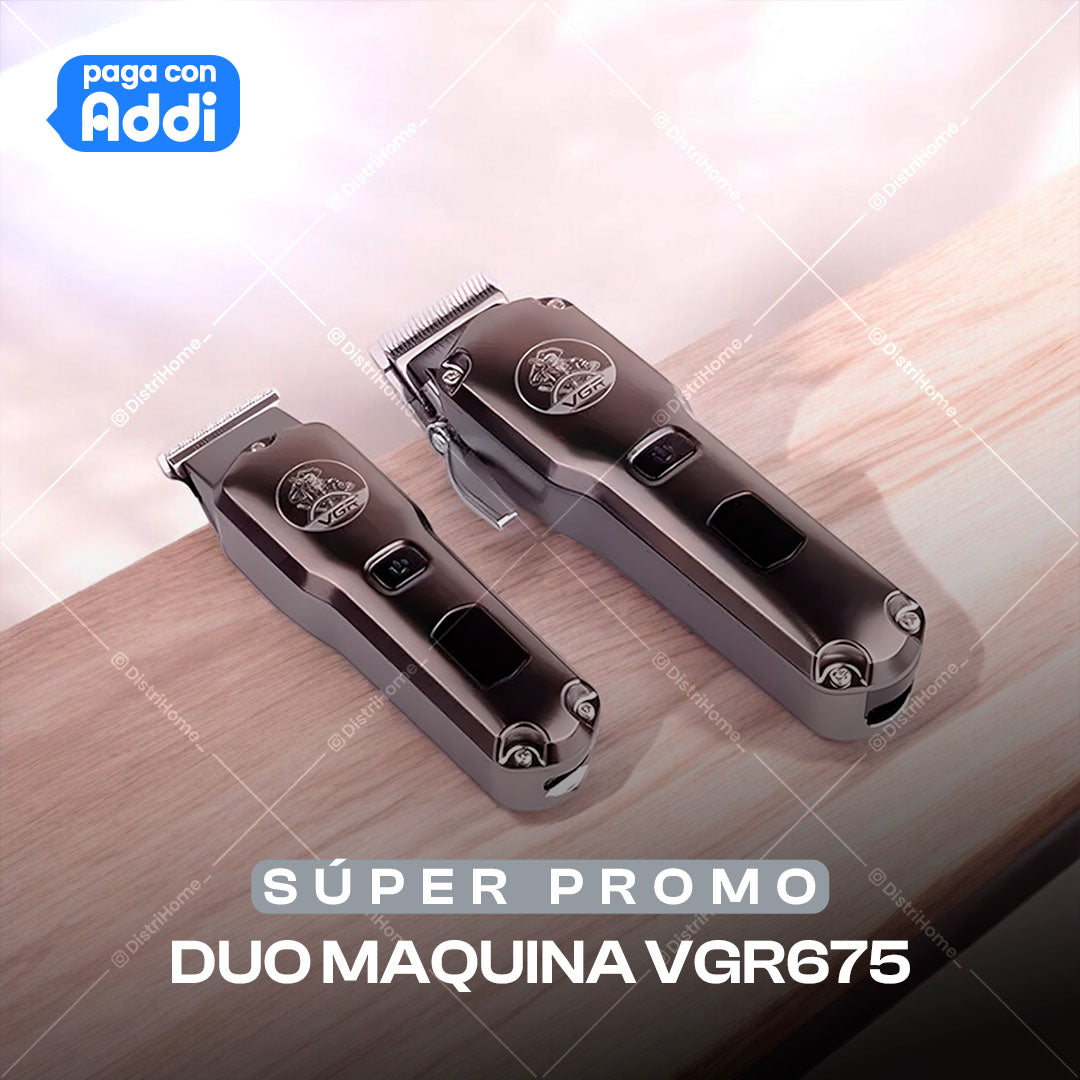 Duo Maquina VGR 675 Hombre