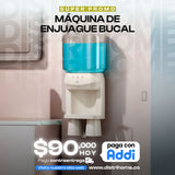 DISPENSADOR DE ENJUAGUE BUCAL RECARGABLE HOGAR