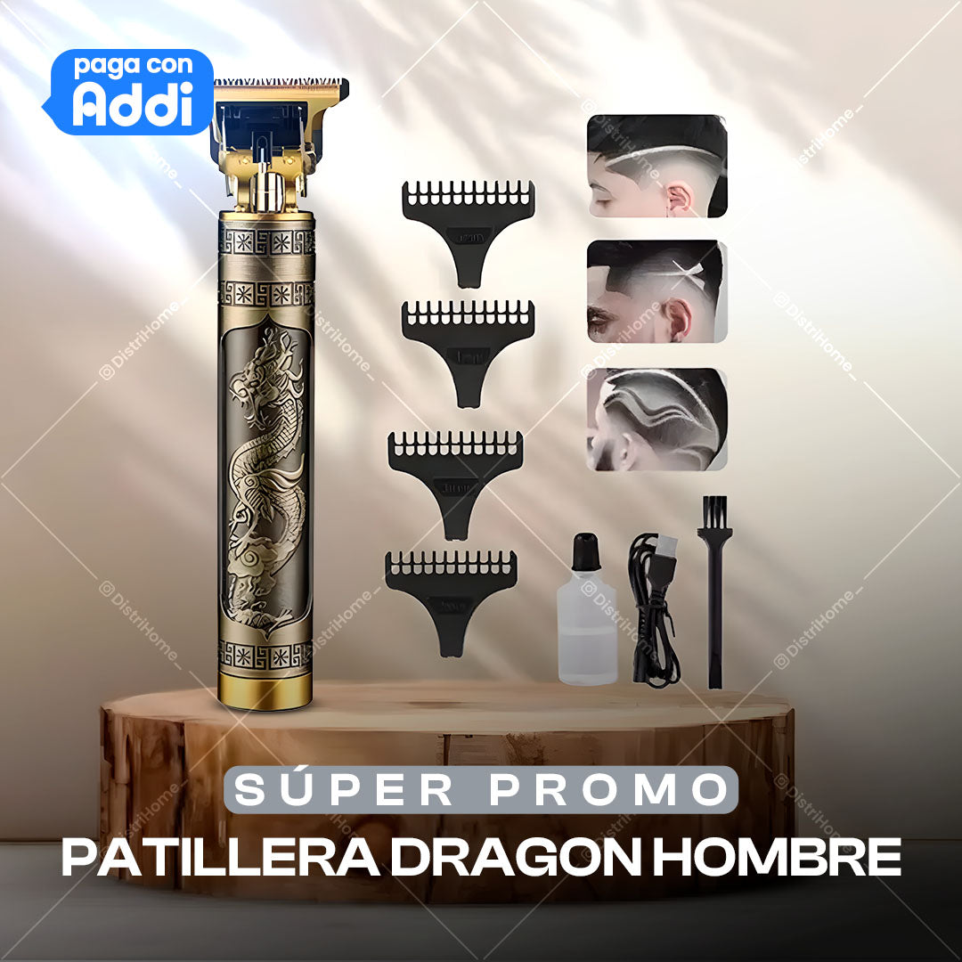 Patillera Dragon Hombre