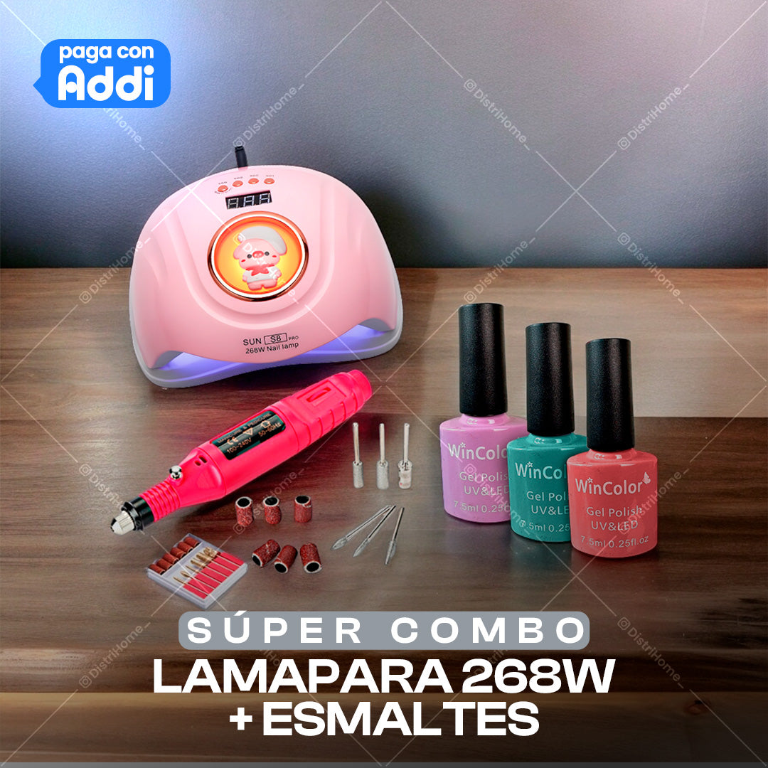 COMBO 268W + ESMALTES